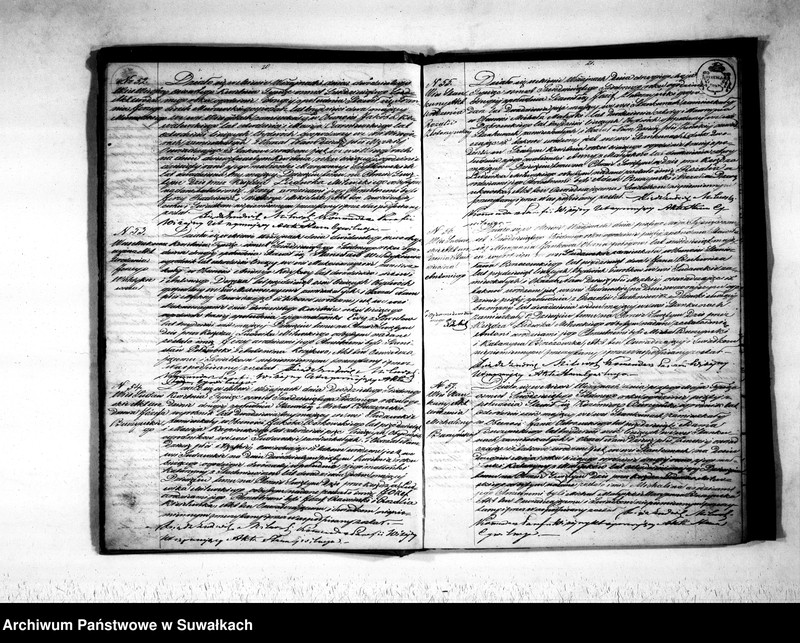 Obraz 13 z jednostki "[Duplikat akt urodzonych, zaślubionych i zmarłych]"