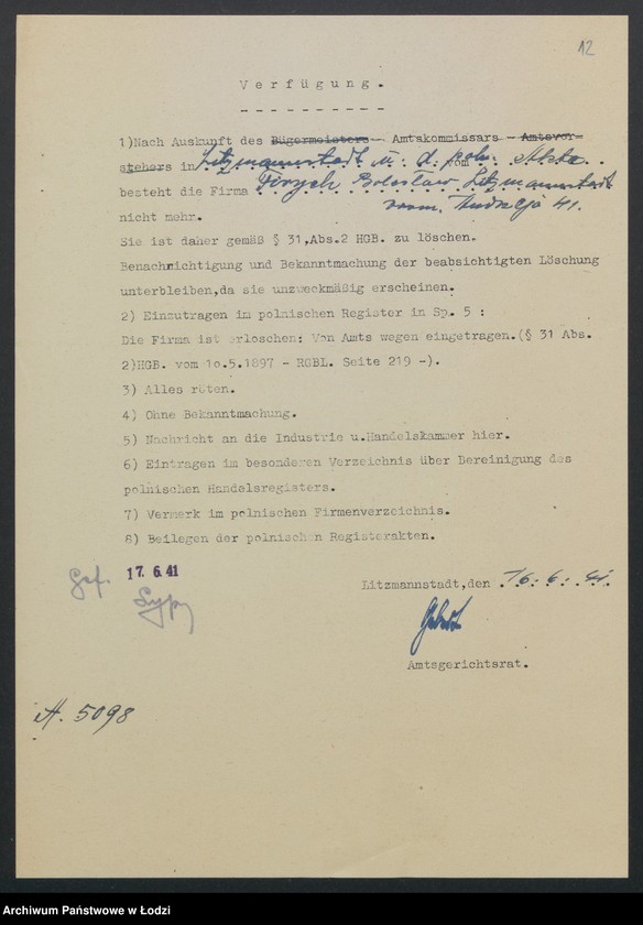 Obraz 14 z jednostki "Bolesław Firych – sklep rzeźniczy"