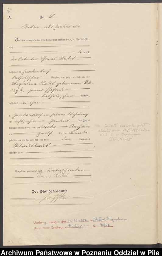 image.from.unit.number "Księga urodzeń"