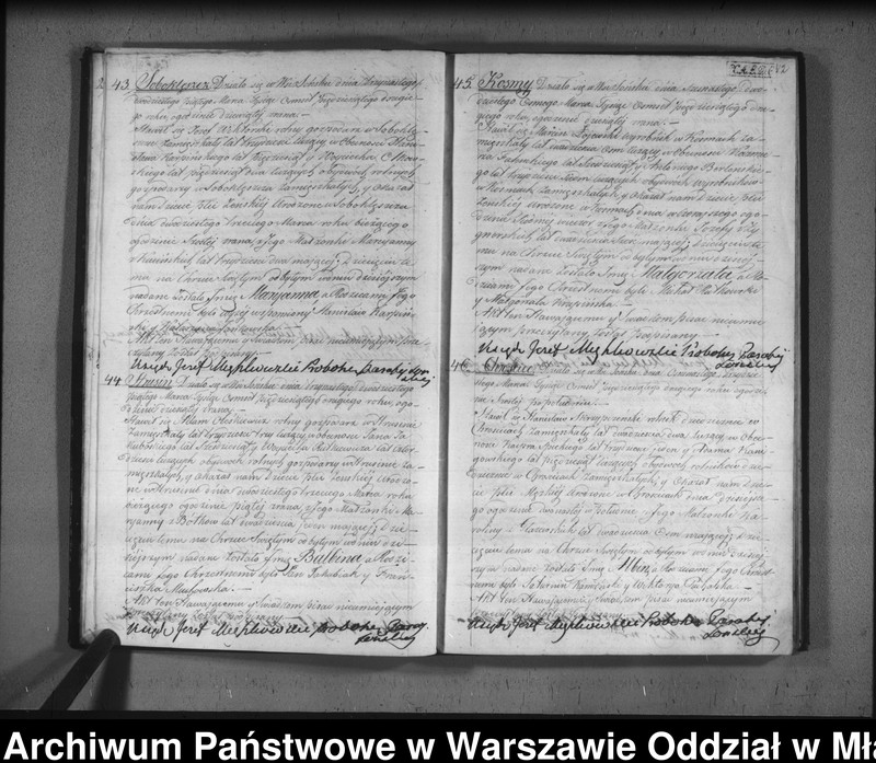image.from.unit.number "Akta urodzeń, małżeństw i zgonów"