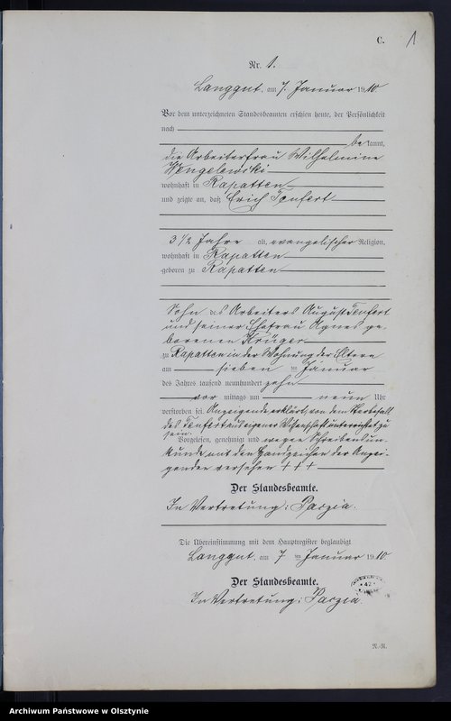 image.from.unit.number "Sterbe-Neben-Register Nr 1 - 20"