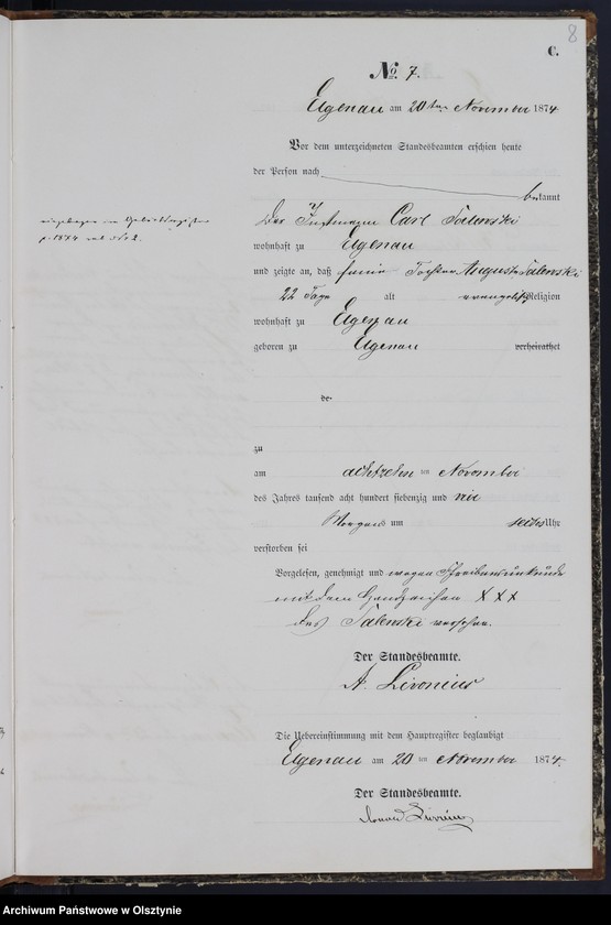 image.from.unit.number "Sterbe-Neben-Register Nr 1 - 18"