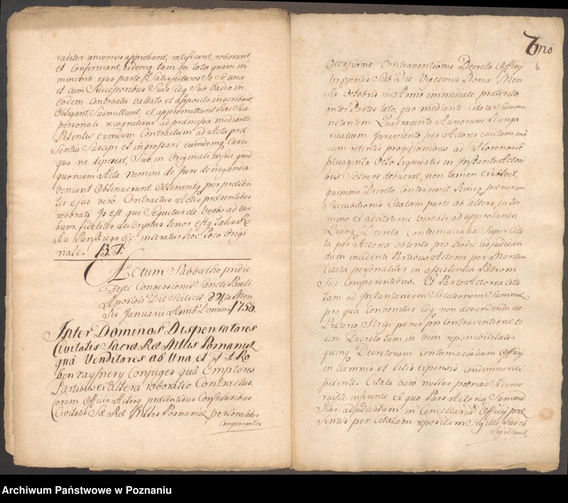 Obraz 8 z jednostki "Acta coram officio consulario Posnaniensi."