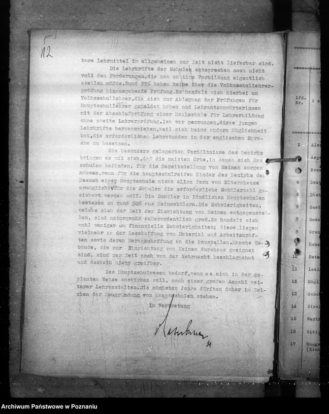 Obraz 16 z jednostki "Statistik der Hauptschulen"