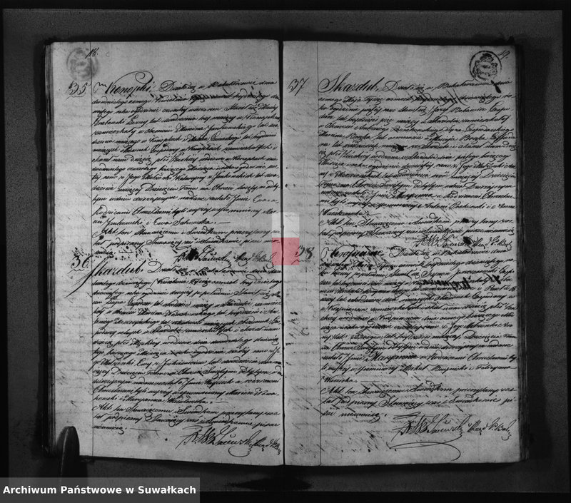 image.from.unit.number "Księga Duplikat z Roku 1839 Parafij Bakałarzewskiey przeznaczony do Archiwum Hipotecznego"
