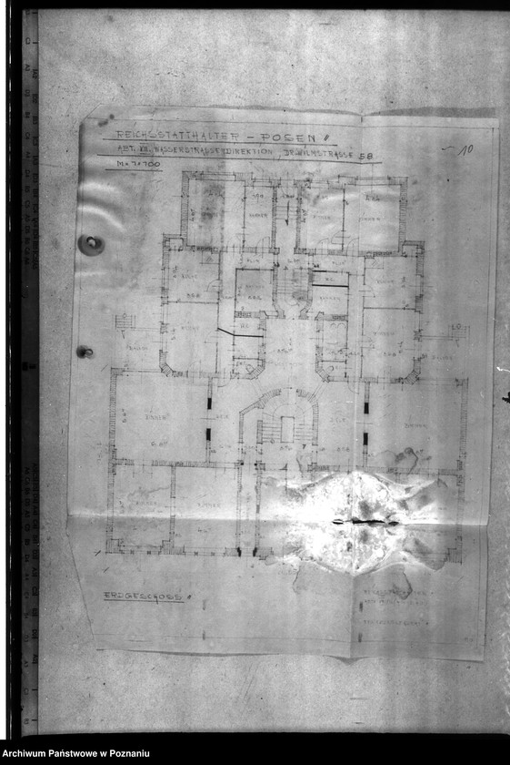 Obraz 8 z jednostki "Dienstgebäude des Reichsstatthälters Dr. Wilmsstrasse 58 - Poznań"