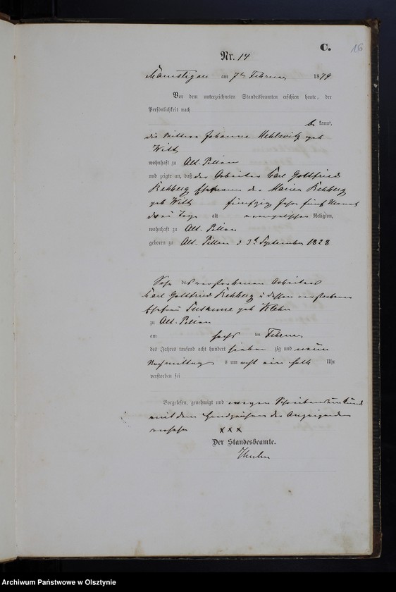 image.from.unit.number "Sterbe-Haupt-Register Nr 1 - 84"