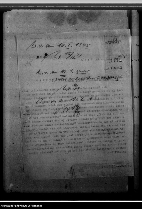 Obraz 19 z jednostki "Schulz, Richard - komisarz obwodowy"