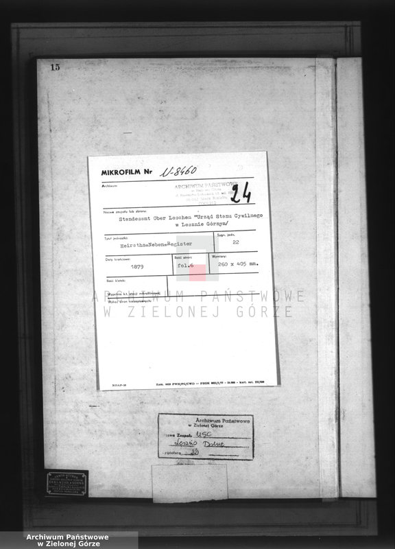 Obraz 3 z jednostki "Heirats-Neben-Register"