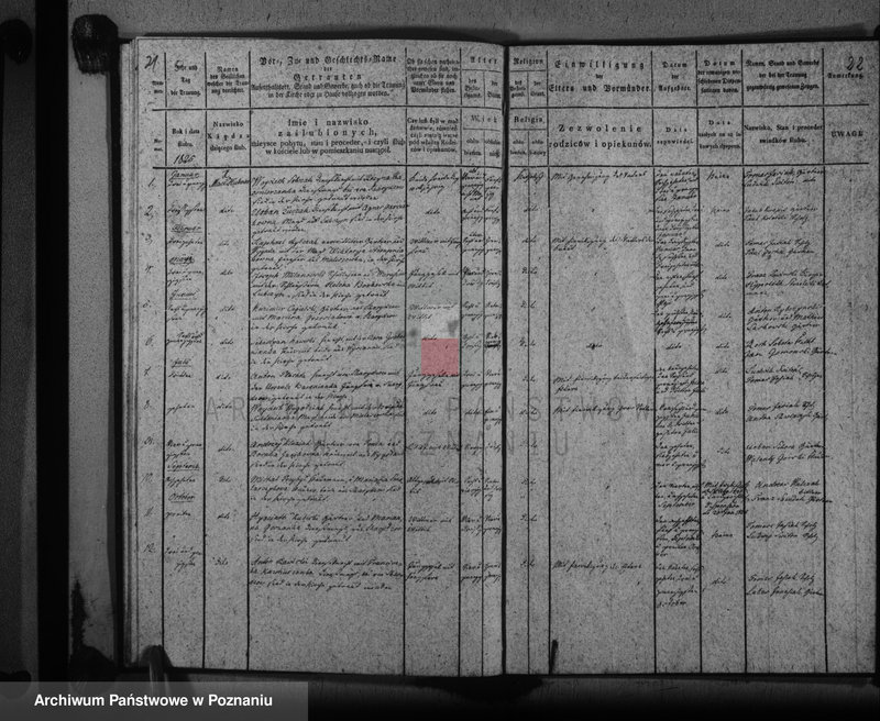 image.from.unit.number "Księga ślubów, chrztów i pogrzebów"