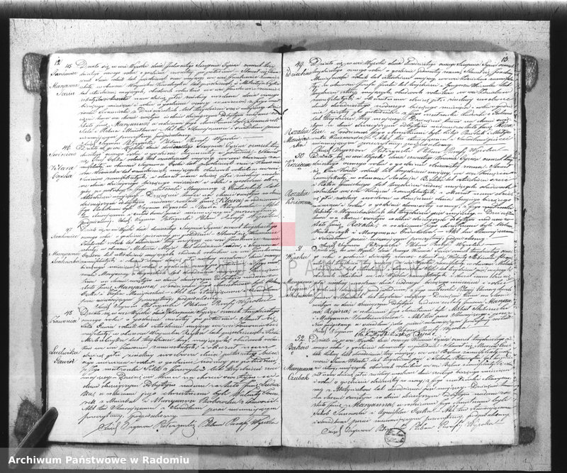 Obraz 9 z jednostki "[Duplikat Parafii Wysoka w powiecie Szydłowieckim Obwodzie Opoczyńskim] Gubernij Sandomierskiej na rok 1838 sporządzona"