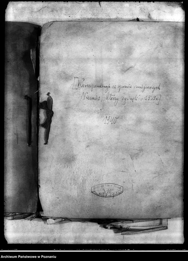 Obraz 4 z jednostki "Korespondencja w sprawie miejscowych Niemców, którzy zginęli w 1939 roku"