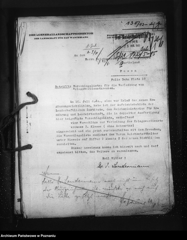 Obraz 5 z jednostki "Kriegsverdienstkreuze- Abteilung IV"