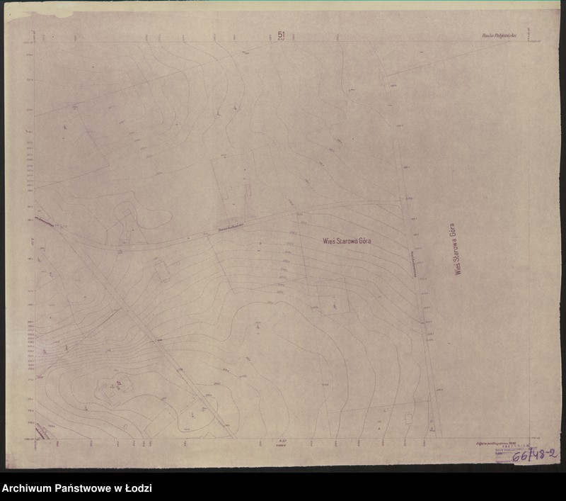 Obraz 2 z jednostki "Plan miasta Rudy Pabianickiej Sekcja 51"