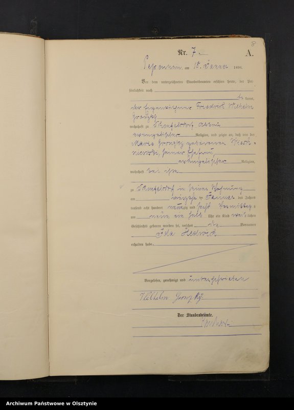 image.from.unit.number "Geburts-Haupt-Register Nr 1 - 225"