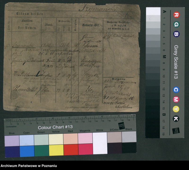 Obraz 6 z jednostki "Szymański (żonaci od Stefan do wdowy)"