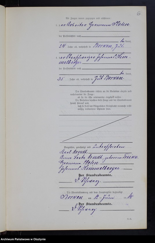 image.from.unit.number "Heirats-Neben-Register Nr 1 - 4 [ Księga małżeństw - wtóropis ]"