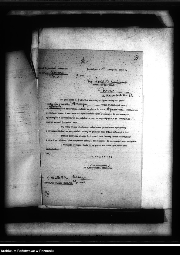 Obraz 6 z jednostki "Majątek Strzeszyn-Pawłowice powiatu poznańskiego - /sprawy parcelacyjne/"