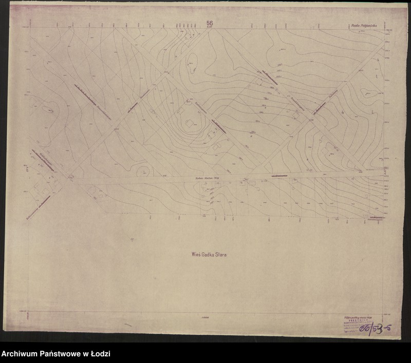 Obraz 5 z jednostki "Plan miasta Rudy Pabianickiej Sekcja 56"