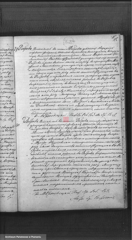 Obraz 16 z jednostki "Księga urodzeń, małżeństw i zgonów"
