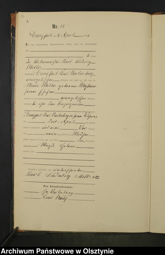 image.from.unit.number "Geburts-Haupt-Register Nr 1 - 54"