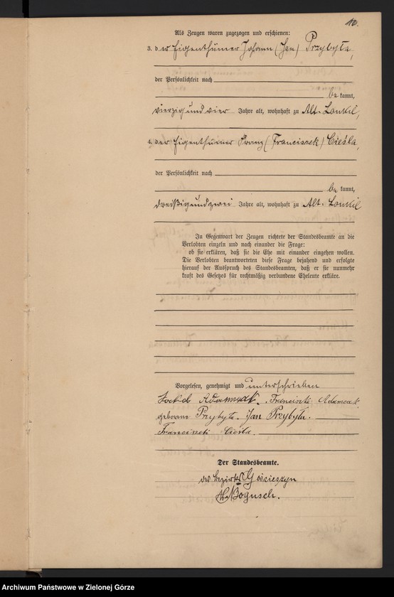 Obraz 13 z jednostki "[Księga małżeństw]"