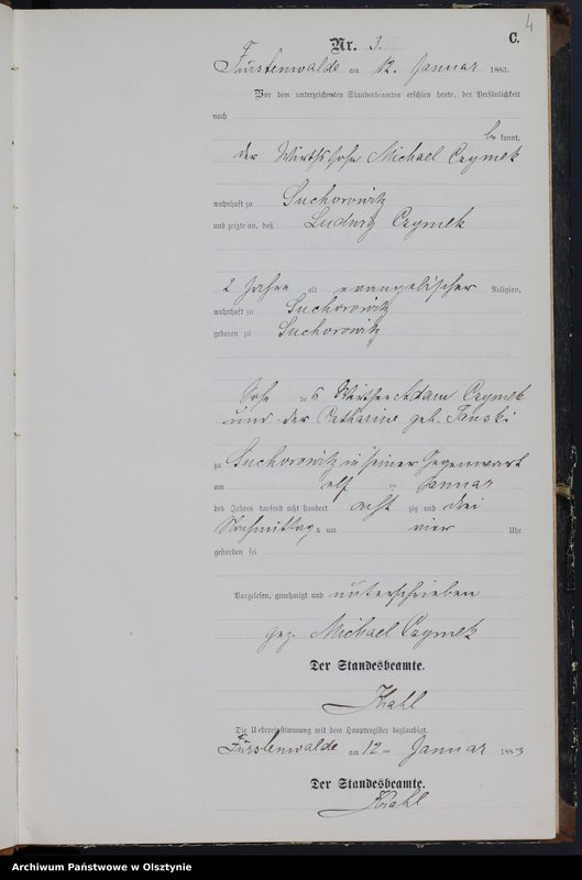 image.from.unit.number "Sterbe-Neben-Register Nr 1 - 188"