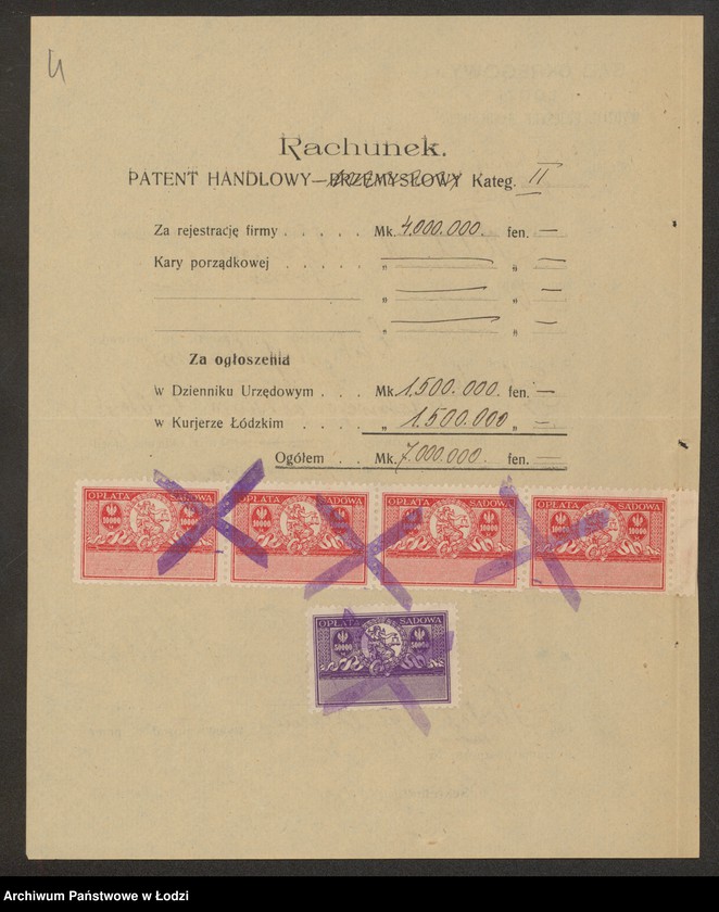 Obraz 6 z jednostki "Hitel Apfelbaum – sklep galanteryjny"