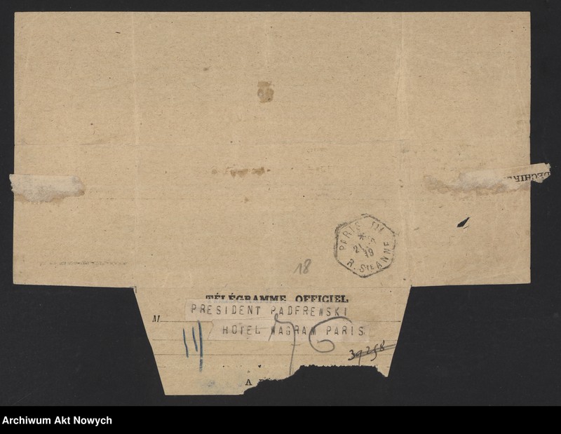 image.from.unit.number "Korespondencja dotycząca nadania dyplomów doktoratów honoris causa przez uniwersytety amerykańskie, angielskie. Przemówienia I. J. Paderewskiego na uroczystościach nadania mu dyplomów. Dyplomy: Doctor of Laws, honoris causa, Columbia University; patrz t.1015,1082, 1204; brak s.1-4,40-45,57-73,107-126 (25 VII 2003 r.)"