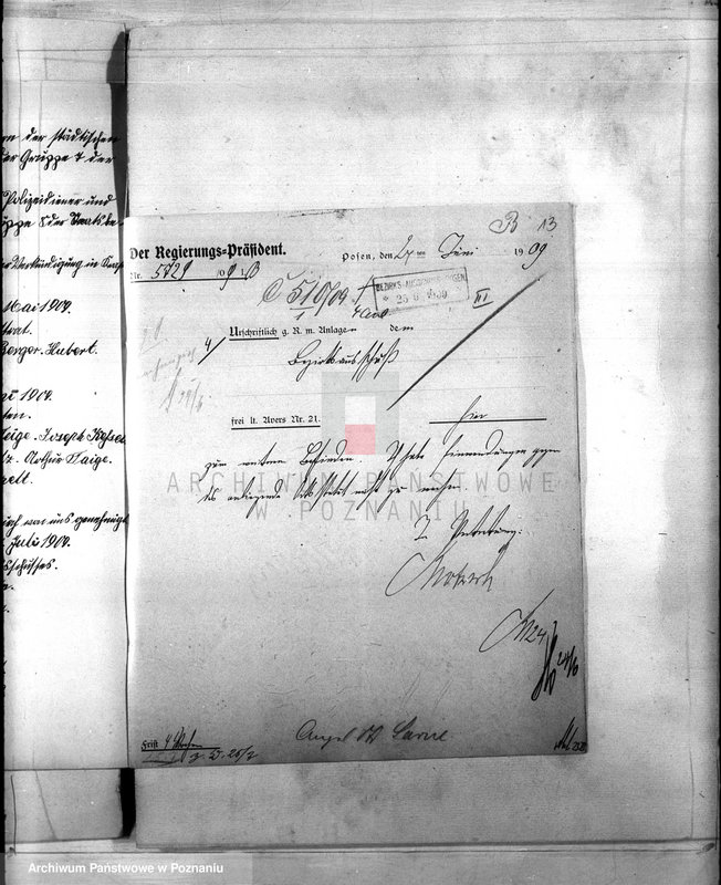 Obraz 17 z jednostki "Die Austellung und Versongung der Kommunalbeamten der Stadt Sarne"