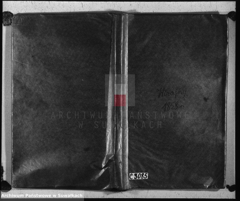 image.from.unit.number "Duplikat urodzonych, zaślubionych i umarłych parafii wiżajńskiej na rok 1858"