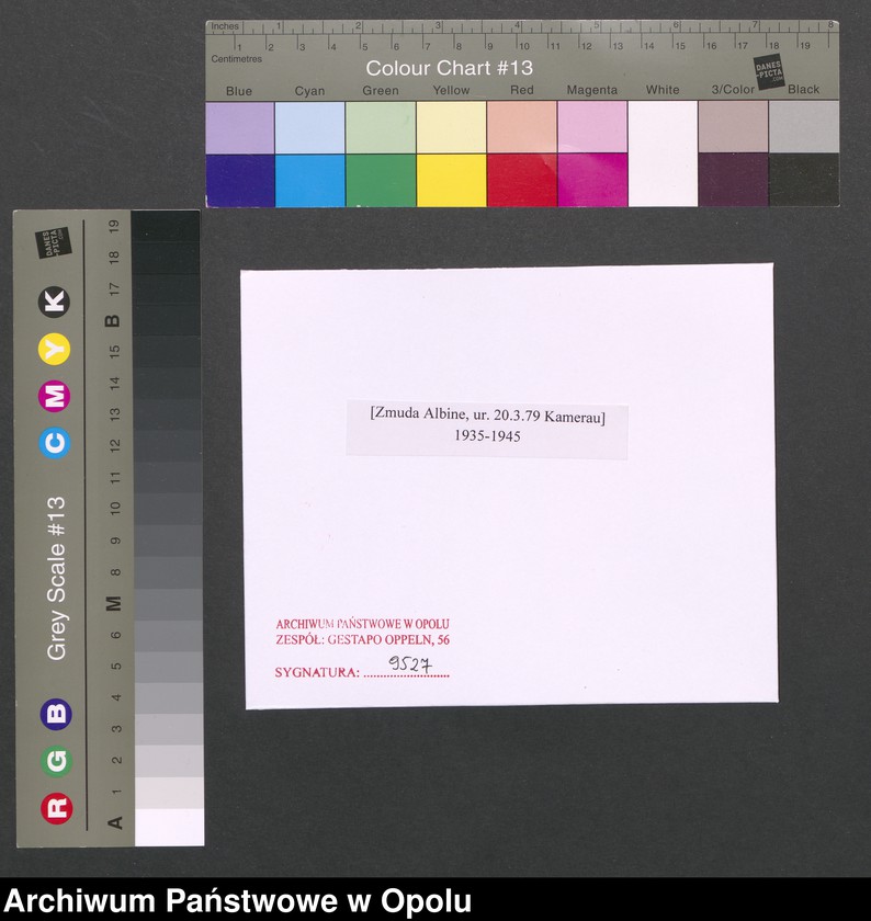 Obraz 2 z jednostki "[Zmuda Albine, ur. 20.3.1879 Kamerau]"