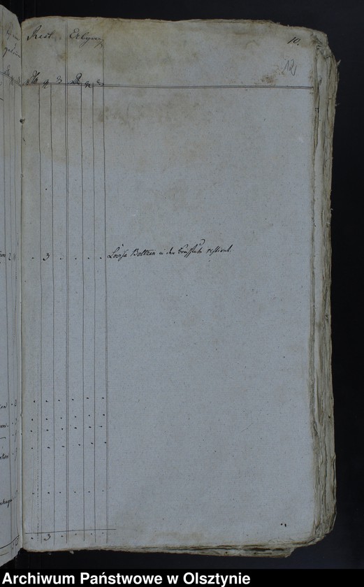 image.from.unit.number "Jahr Rechnung aller Einnahme und Ausgabe der Jäskendorffschen Kirche"