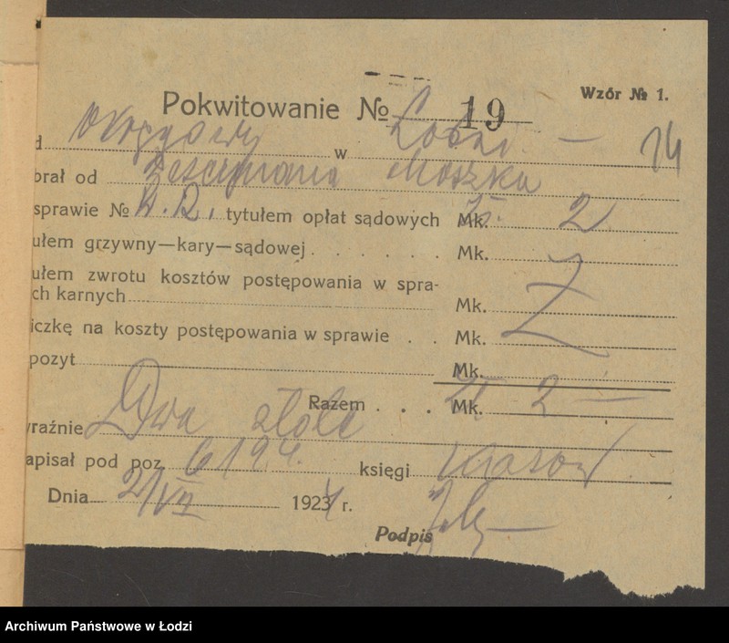 Obraz 16 z jednostki "Moszek Beserman- sprzedaż szczotek, walizek i szpagatów"