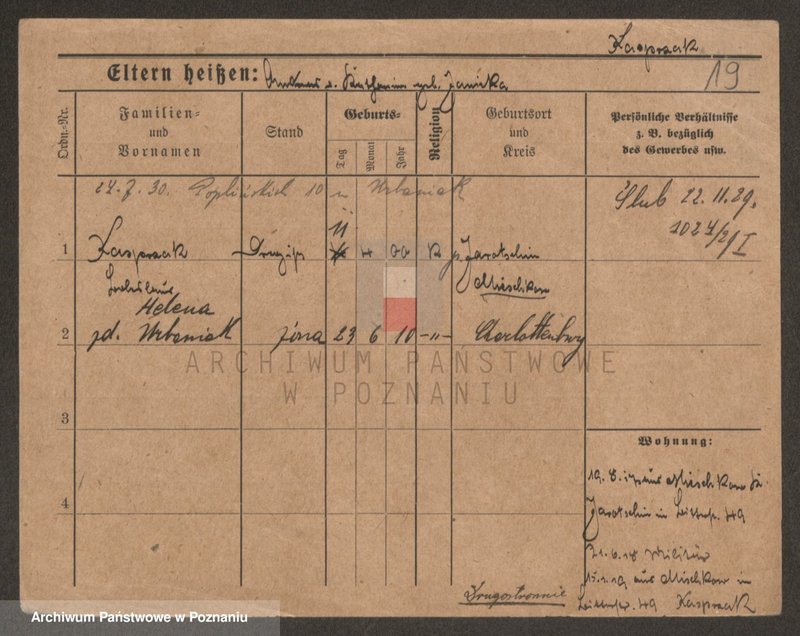 Obraz 19 z jednostki "Kasprzak - Kastenmüller"