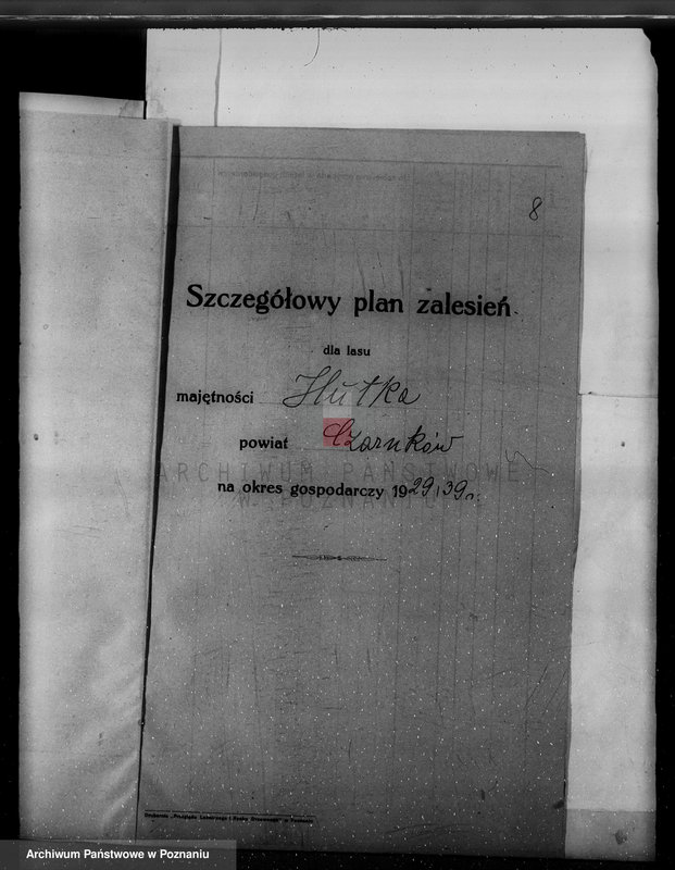Obraz 12 z jednostki "/Nadzór nad gospodarką leśną w majętności Hutka w powiecie czarnkowskim"