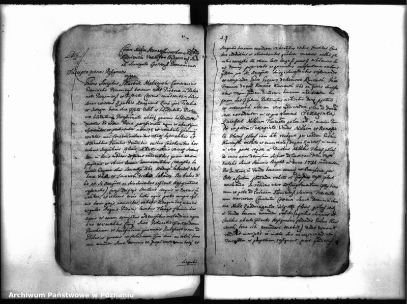 Obraz 19 z jednostki "Inscriptiones, resignationes [protocollon]"