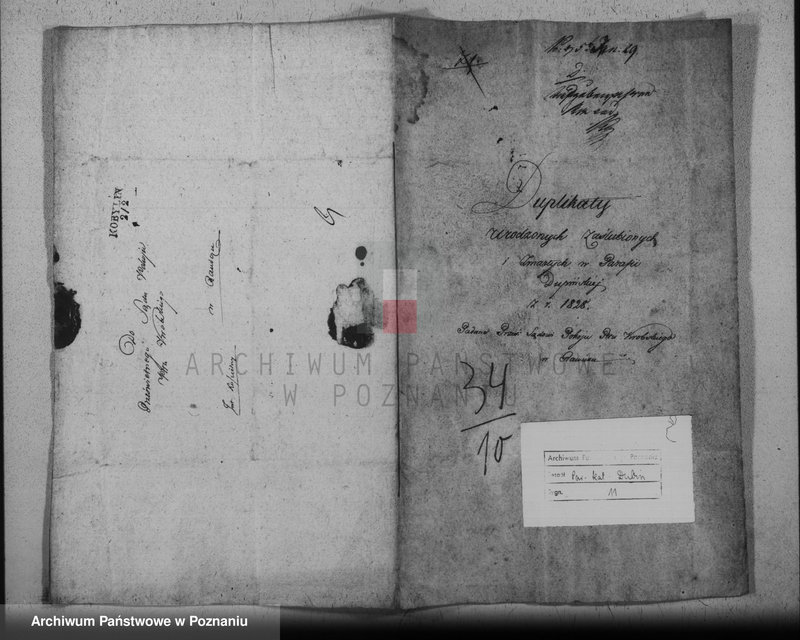 Obraz 2 z jednostki "Księga narodzonych, zaślubionych i zmarłych"