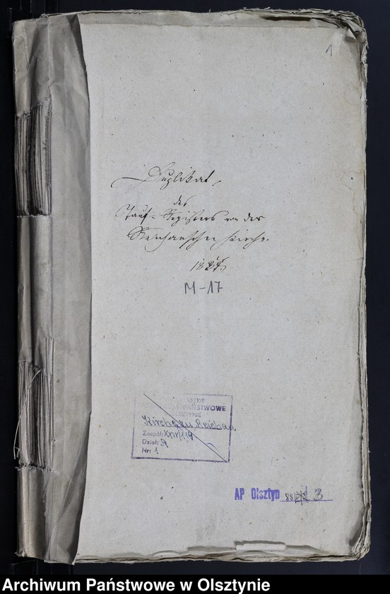 image.from.unit.number "Duplicat der Tauf und Todten Register von der Reichauschen Kirche"