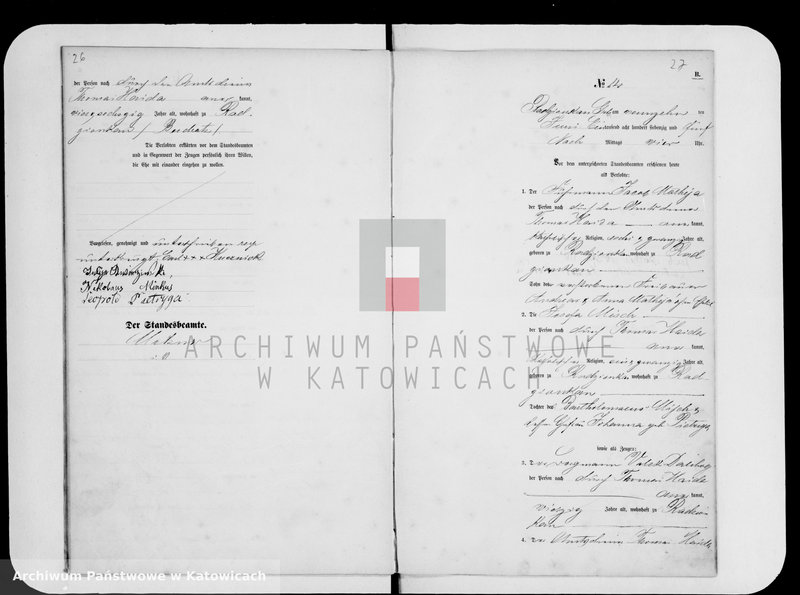 image.from.unit.number "Księga małżeństw za rok 1875 [nr 1-22]"