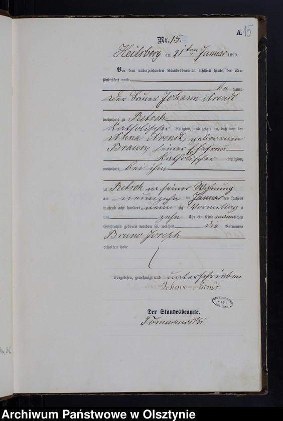 image.from.unit.number "Geburts-Haupt-Register Nr 1 - 137"