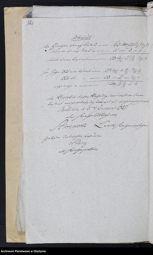 image.from.unit.number "Summarische Auszüge aus der Rechnungen über Einnahme und Ausgabe der Kirche zu Venedien"