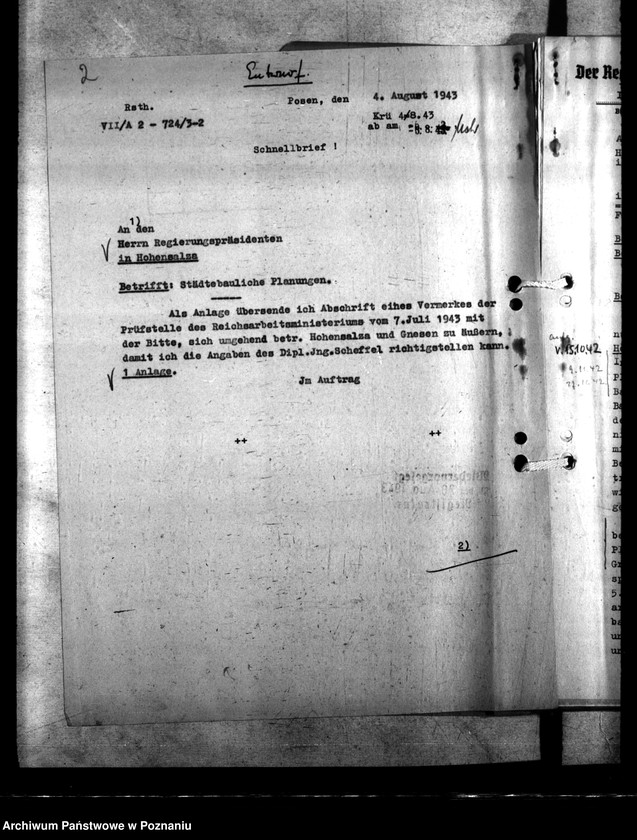 Obraz 6 z jednostki "Wirtschaftsplan Hohensalza (Inowrocław)"