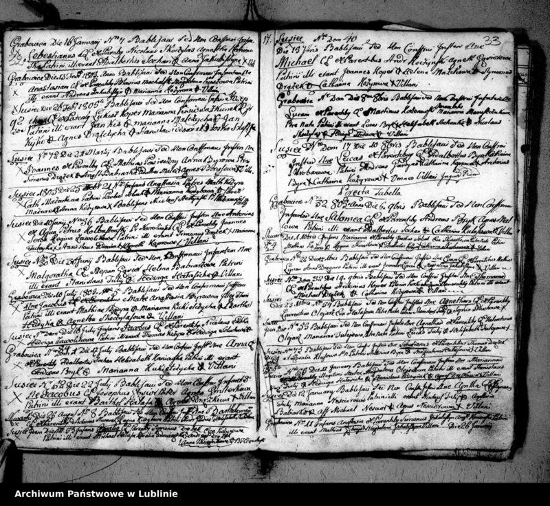 Obraz 20 z jednostki "Metrica baptisatorum"