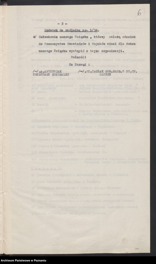 image.from.unit.number "Okólniki Zarządu Głównego Związku Weteranów Powstań Narodowych."