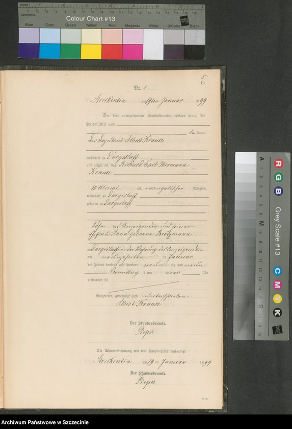 Obraz 4 z jednostki "Sterbe-Register (Neben-Register)"