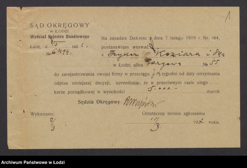 Obraz 3 z jednostki "Igor Koziara i S-ka- prowadzenie szarparni zarobkowej"