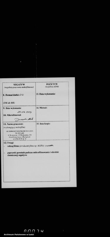 Obraz 3 z jednostki "Akta w przedmiocie spisu wojskowego"