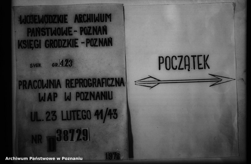 Obraz 1 z jednostki "Inscriptiones, resignationes [protocollon]"