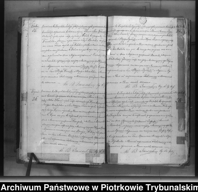 Obraz 12 z jednostki "[Księga duplikat aktów urodzonych, zaślubionych i zmarłych]"